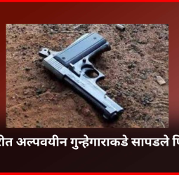 पिंपरीत अल्पवयीन गुन्हेगाराकडे सापडले पिस्तूल