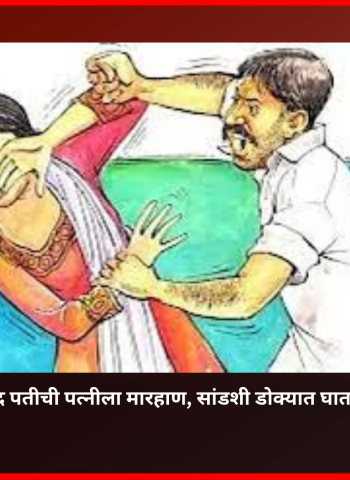 मद्यधुंद पतीची पत्नीला मारहाण, सांडशी डोक्यात घातली, तळेगाव दाभाडे येथील घटना