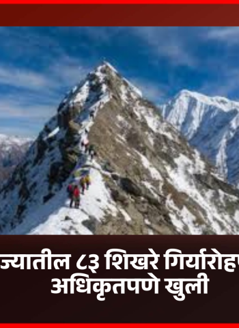 उत्तराखंड राज्यातील ८३ शिखरे गिर्यारोहण मोहिमांसाठी अधिकृतपणे खुली