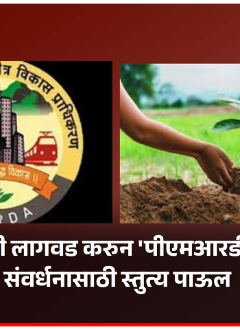 ५,५०० झाडांची लागवड करुन 'पीएमआरडीए'चे पर्यावरण संवर्धनासाठी स्तुत्य पाऊल