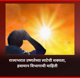 राज्यभरात उष्णतेच्या लाटेची शक्यता, हवामान विभागाची माहिती