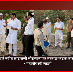 नाल्यांद्वारे नदीत सांडपाणी सोडणाऱ्यांवर तत्काळ कडक कारवाई करा - महापौर रवी लांडगे