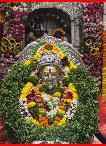 विजया एकादशीनिमित्त आळंदीमध्ये संत ज्ञानेश्वर माऊलींच्या समाधी मंदिराची मनोहारी सजावट