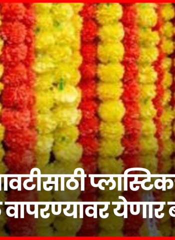 सजावटीसाठी  प्लास्टिकच्या फुलांच्या वापरावर बंदी घालणार, मुख्यमंत्री देवेंद्र फडणवीस यांची माहिती