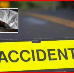 रस्ता ओलांडताना भरधाव टेम्पोची धडक बसून तरुणाचा मृत्यू