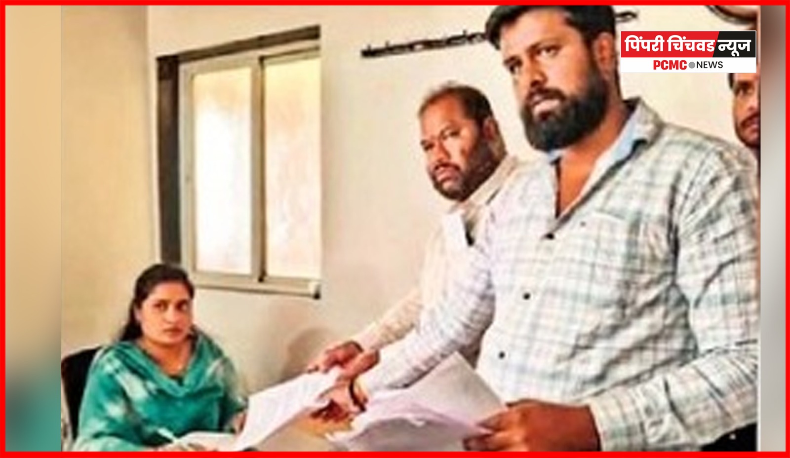 माथाडी कामगारांची नवी भरती प्रक्रिया रद्द करण्याच्या मागणीसाठी चिंचवडमध्ये आंदोलन