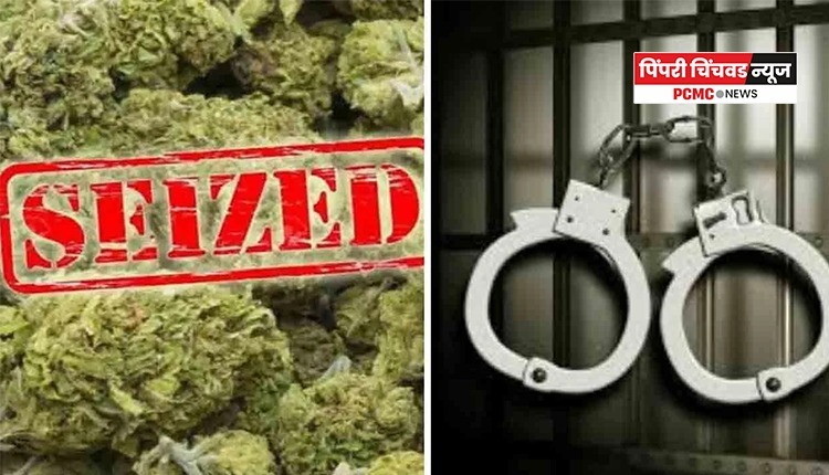 एमआयडीसी भोसरी पोलिसांची कारवाई, ३ हजार ९३८ ग्रॅम गांजा जप्त,  दोघांना अटक