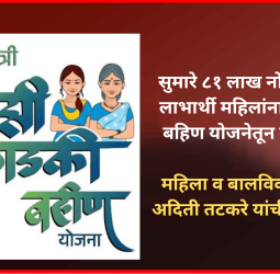 सुमारे ८१ लाख नोंदणीकृत लाभार्थी महिलांना लाडकी बहिण योजनेतून वगळले, महिला व बालविकास मंत्री अदिती तटकरे यांची माहिती