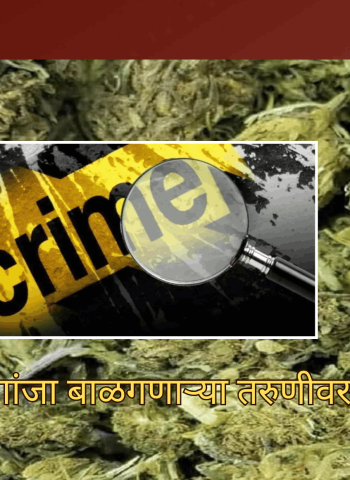 भोसरीत गांजा बाळगणाऱ्या तरुणीवर गुन्हा दाखल