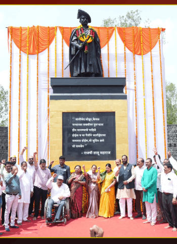 महानगरपालिकेच्या वतीने राजर्षी छत्रपती शाहू महाराजांना जयंतीनिमित्त अभिवादन....