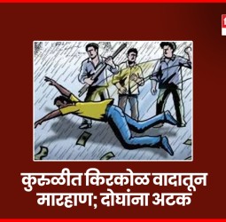 कुरुळीत किरकोळ वादातून मारहाण; दोघांना अटक