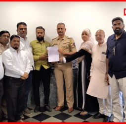 आमदार महेश लांडगे यांच्या अहिल्यानगरमधील भाषणाविरोधात पोलिसांत तक्रार