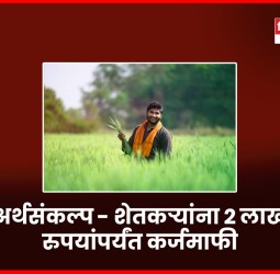 शेतकऱ्यांना २ लाख रुपयांपर्यंत कर्जमाफी मिळणार, मुख्यमंत्री देवेंद्र फडणवीस यांची अर्थसंकल्पात घोषणा