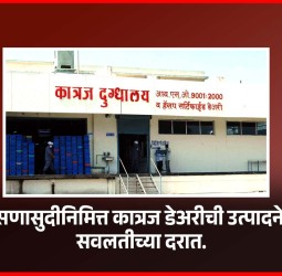 सणासुदीनिमित्त कात्रज डेअरीची उत्पादने सवलतीच्या दरात