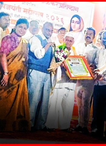 आप्पासाहेब काळोखे यांचा 'यमूनानगर भूषण' पुरस्काराने सन्मान