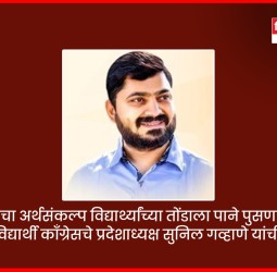 यंदाचा अर्थसंकल्प विद्यार्थ्यांच्या तोंडाला पाने पुसणारा,  राष्ट्रवादी विद्यार्थी काँग्रेसचे प्रदेशाध्यक्ष सुनिल गव्हाणे यांची प्रतिक्रीया