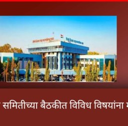 स्थायी समितीच्या बैठकीत विविध विषयांना मंजुरी