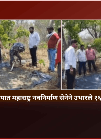 ताडोबा अभयारण्यात महाराष्ट्र नवनिर्माण सेनेने उभारले १६ कृत्रिम पाणवठे