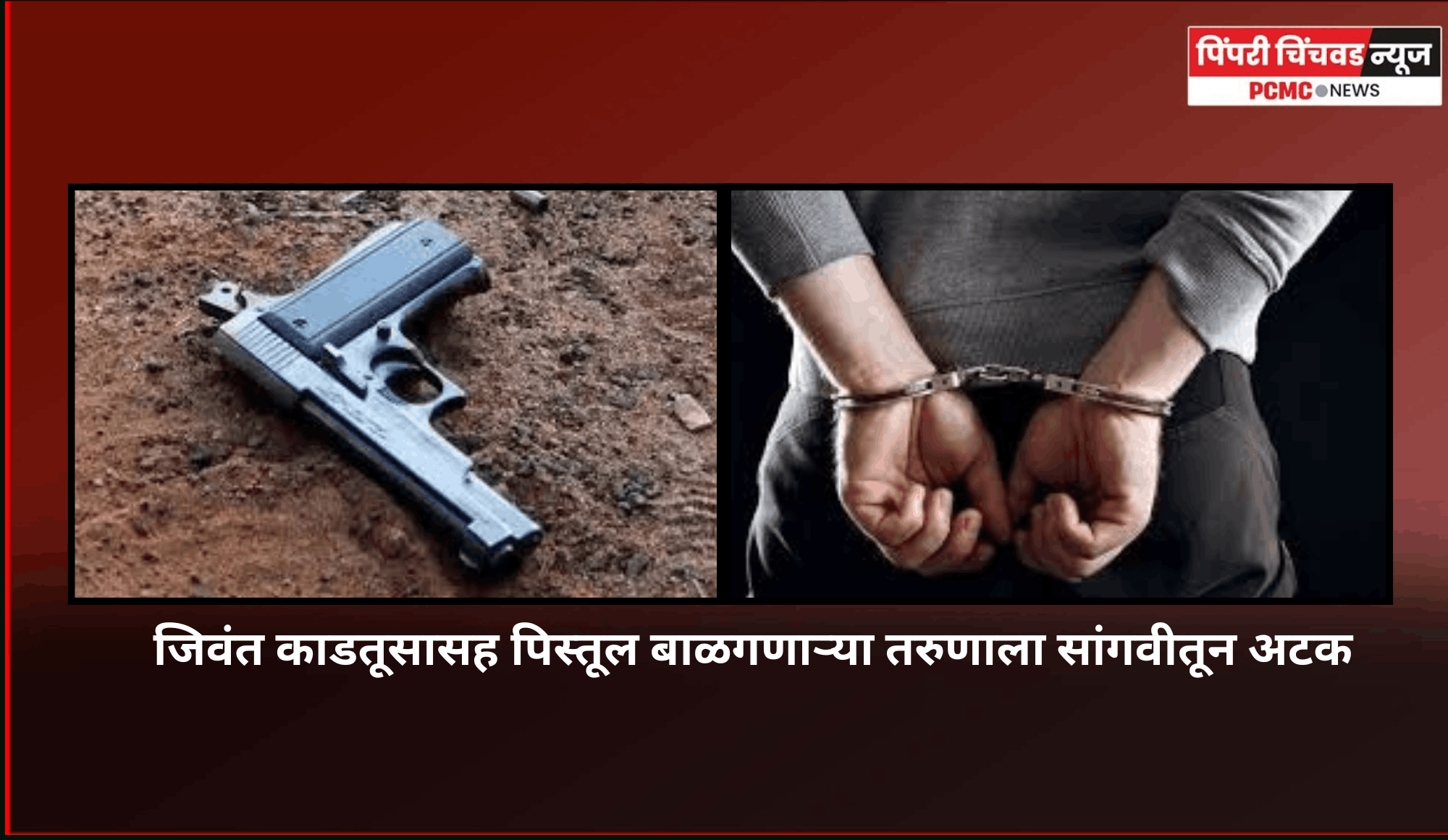 जिवंत काडतूसासह पिस्तूल बाळगणाऱ्या तरुणाला सांगवीतून अटक