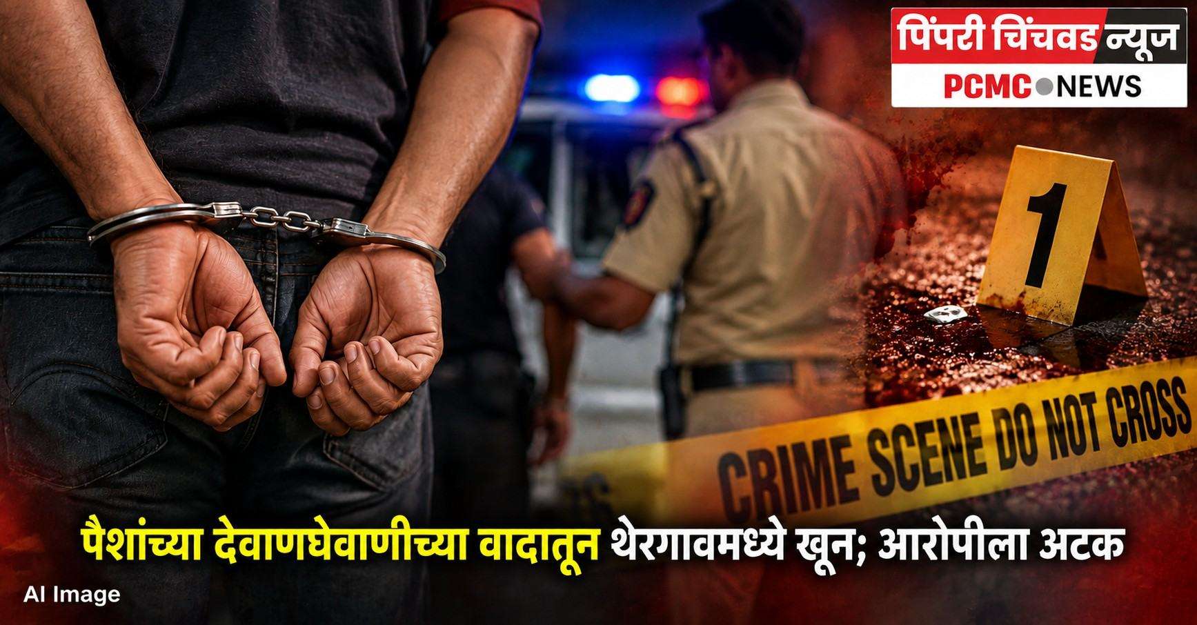 पैशांच्या देवाणघेवाणीच्या वादातून थेरगावमध्ये खून; आरोपीला अटक
