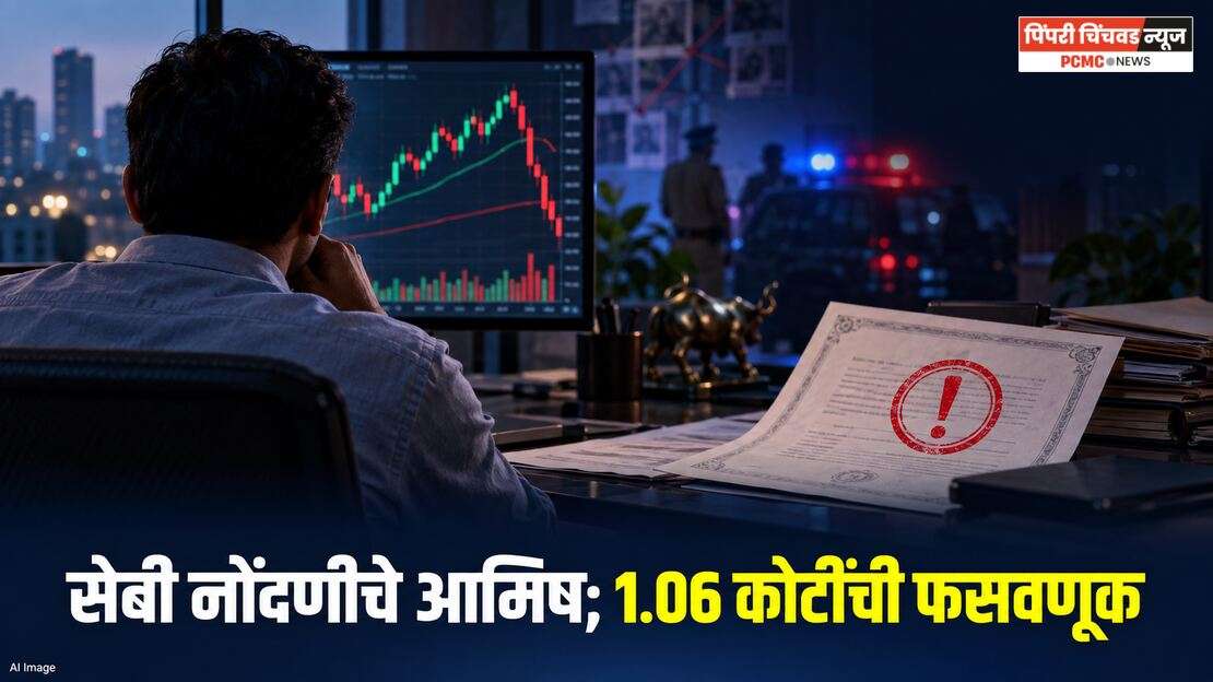 सेबी नोंदणीचे आमिष दाखवून 1.06 कोटींची शेअर गुंतवणूक फसवणूक; सायबर पोलिसांत गुन्हा