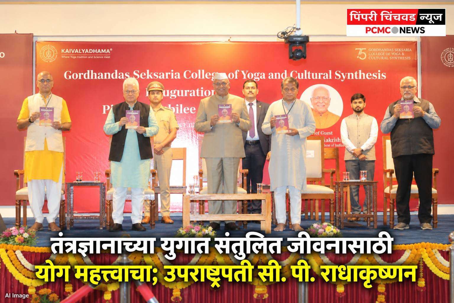 तंत्रज्ञानाच्या युगात संतुलित जीवनासाठी योग महत्त्वाचा