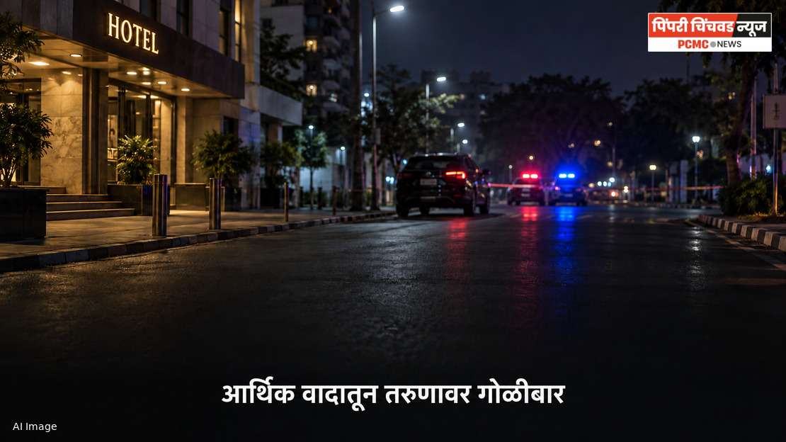 जुन्या आर्थिक व्यवहारातून तरुणावर गोळीबार; दोघांना अटक
