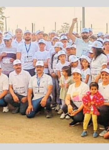 मोशीमध्ये संकल्प मॅरेथॉनला मोठा प्रतिसाद, निरोगी जीवनशैलीसाठी संदेश