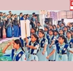 जिल्हास्तरिय स्काऊट-गाईड मेळावा चिंचवडमध्ये उत्साहात