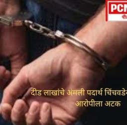 दीड लाखांचे अंमली पदार्थ चिंचवडेनगरमध्ये जप्त, आरोपीला अटक