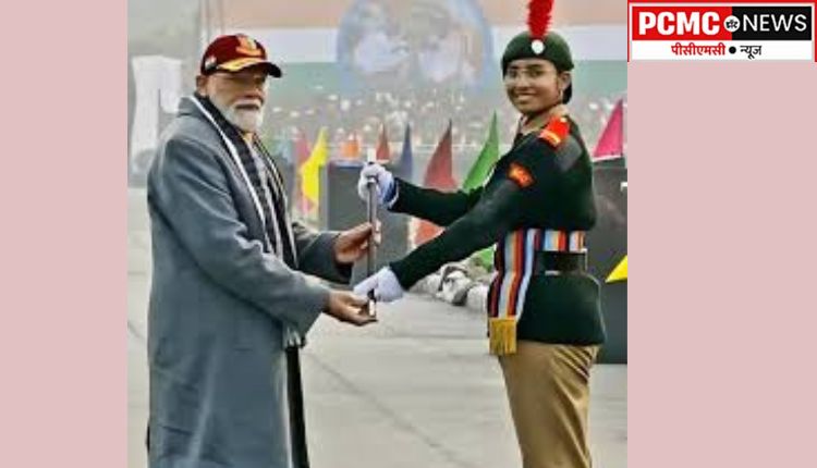 राजपथावरील एनसीसी संचलानामध्ये पिंपळे सौदागरमधील तनू भान ठरली 'बेस्ट कॅडेट'