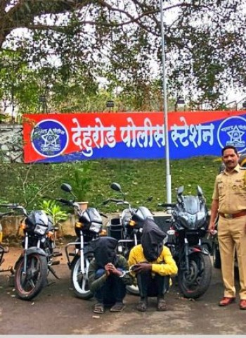 दुचाकी चोरणारी टोळी गजाआड, देहूरोड पोलिसांची कामगिरी